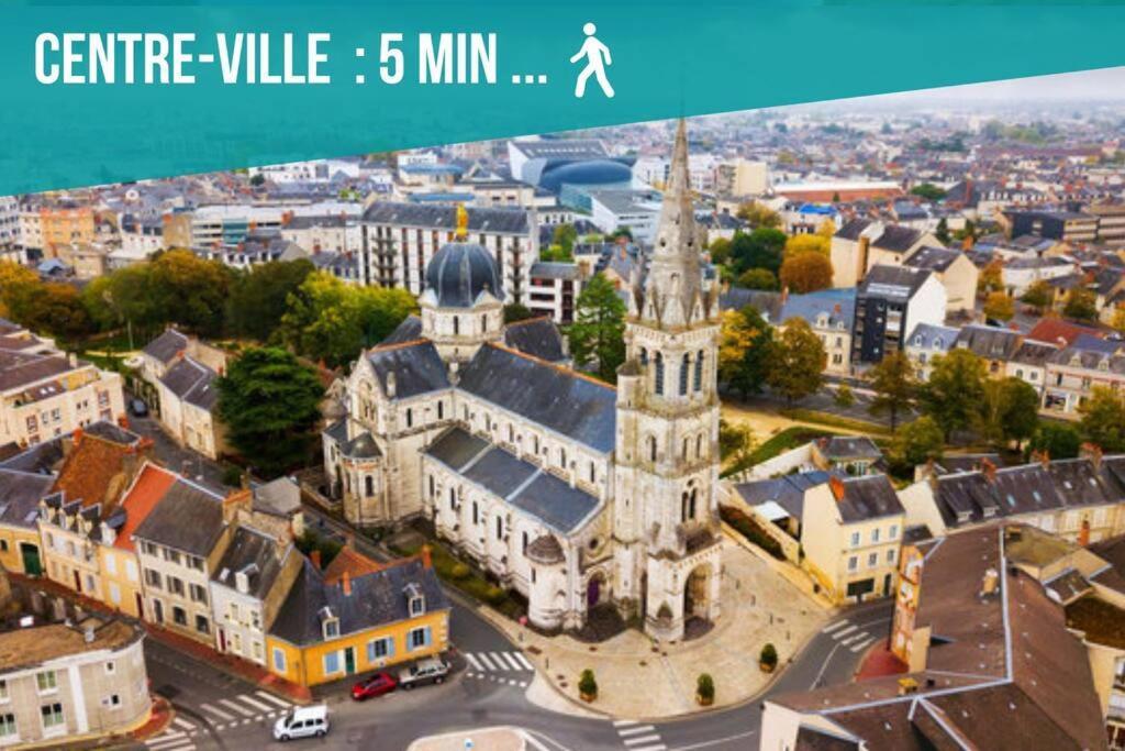 Le Petit Faubourg • Fibre • Proche Centre-Ville Chateauroux Exterior photo